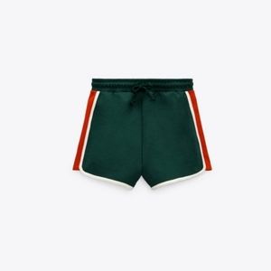 Zara Retro Side Stripe Shorts Size L